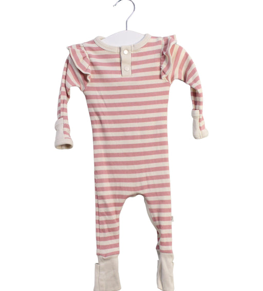 A Pink Jumpsuits from Snuggle Hunny in size 0-3M for girl. (Front View)
