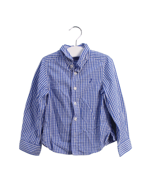 A Blue Shirts from Jacadi in size 2T for boy. (Front View)