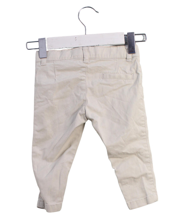 A Beige Casual Pants from Petit Bateau in size 3-6M for boy. (Back View)