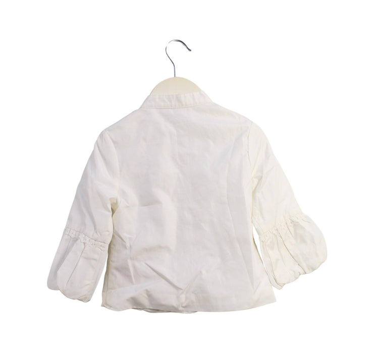 A White Lightweight Jackets from Nicholas & Bears in size 3T for girl. (Back View)