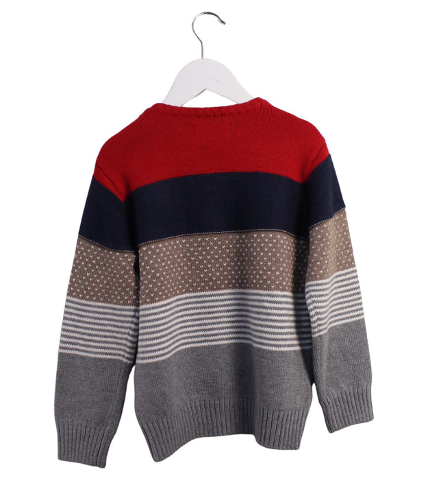 A Multicolour Knit Sweaters from Chickeeduck in size 4T for boy. (Back View)