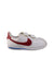 A White Sneakers from Nike in size 5T for neutral. (Back View)