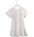 A White Short Sleeve Dresses from Cotton Pigs in size 3T for girl. (Back View)