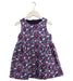 A Multicolour Sleeveless Dresses from Les Enphants in size 3T for girl. (Front View)