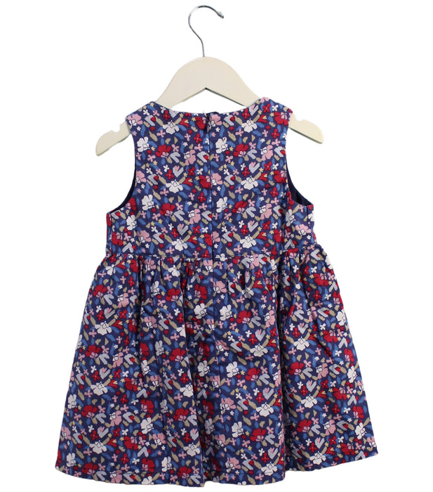 A Multicolour Sleeveless Dresses from Les Enphants in size 3T for girl. (Back View)