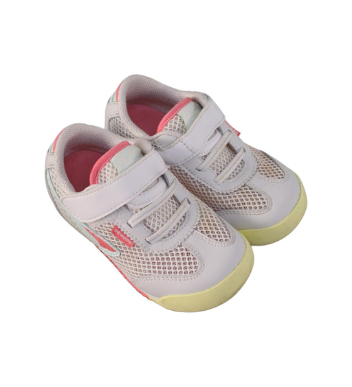A White Sneakers from Dr. Kong in size 3T for girl. (Front View)