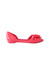 A Pink Flats from Melissa in size 12Y for girl. (Back View)