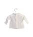 A White Long Sleeve Tops from Pili Carrera in size 0-3M for girl. (Back View)