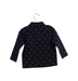 A Navy Long Sleeve Polos from Petit Bateau in size 6-12M for boy. (Back View)