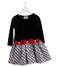 A Black Long Sleeve Dresses from Rare Editions in size 3T for girl. (Front View)