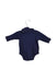 A Navy Long Sleeve Bodysuits from Ralph Lauren in size 0-3M for boy. (Back View)