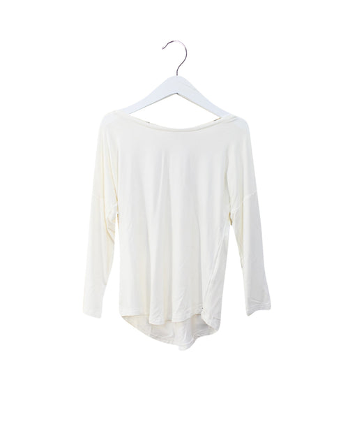 A White Long Sleeve Tops from Angel's Face in size 6T for girl. (Front View)