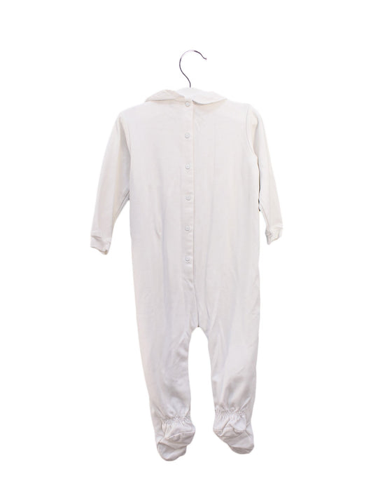 A Ivory Onesies from Armani in size 6-12M for girl. (Back View)