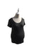 A Grey Short Sleeve T Shirts from Mayarya in size XS for maternity. (Front View)