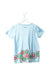 A Blue Short Sleeve T Shirts from Shanghai Tang in size 6T for girl. (Back View)