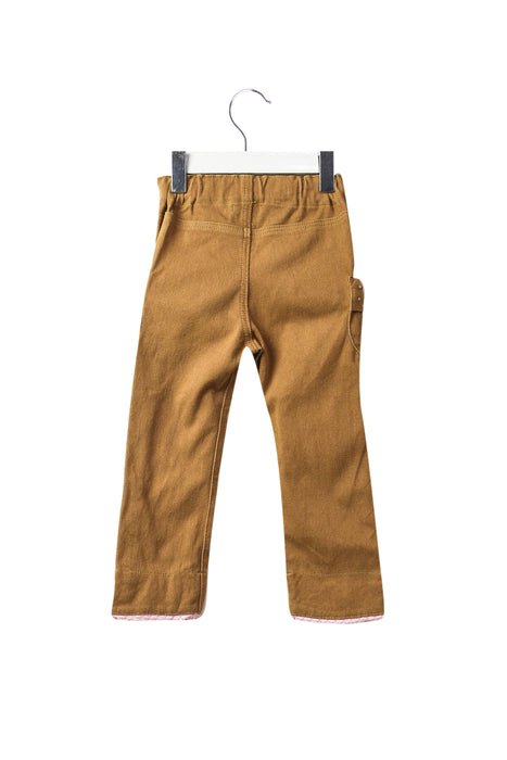 Brown Miki House Casual Pants 18-24M (90 cm) at Retykle