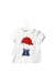 A White Short Sleeve T Shirts from Nicholas & Bears in size 6-12M for boy. (Front View)