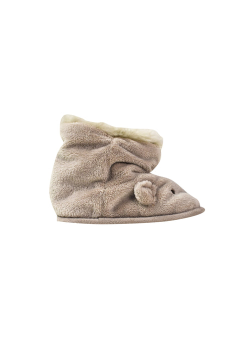 Beige The Little White Company Booties 12-18M (EU 19-21) at Retykle
