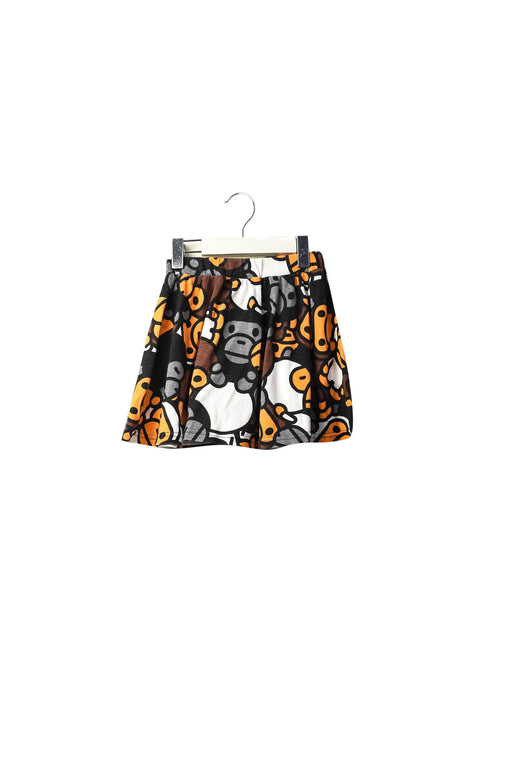 A Black Short Skirts from BAPE KIDS in size 4T for girl. (Front View)