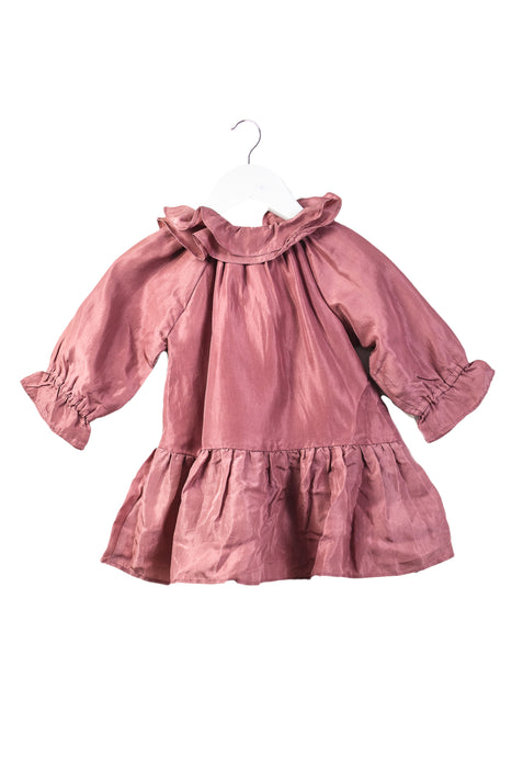 Pink Louis Louise Long Sleeve Dress 12M at Retykle