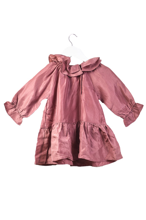 Pink Louis Louise Long Sleeve Dress 12M at Retykle