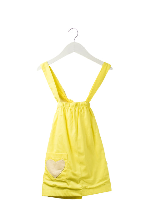 Yellow Sapling Overall Dress 12M at Retykle
