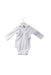 A White Long Sleeve Bodysuits from Jacadi in size 0-3M for girl. (Back View)