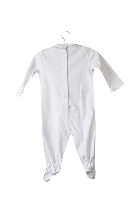 White Chicco Jumpsuit 0-3M at Retykle
