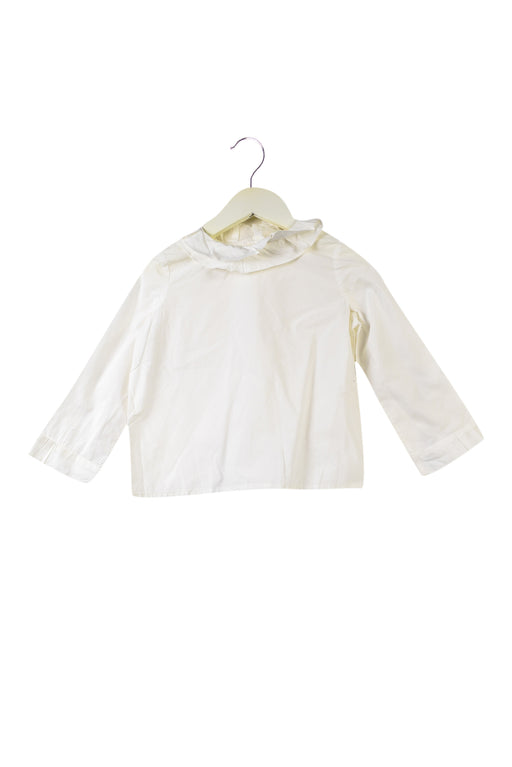 White Bonpoint Long Sleeve Top 3T at Retykle