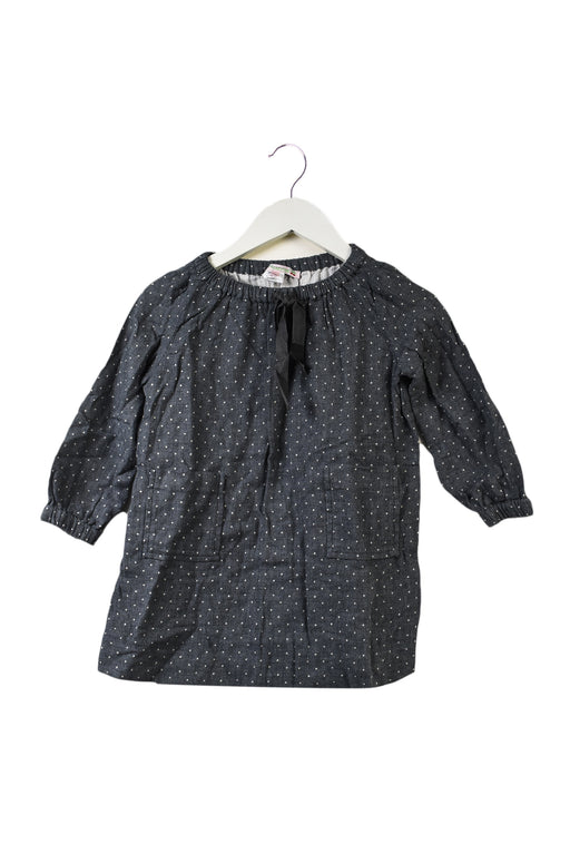 Grey Bonpoint Long Sleeve Dress 4T at Retykle