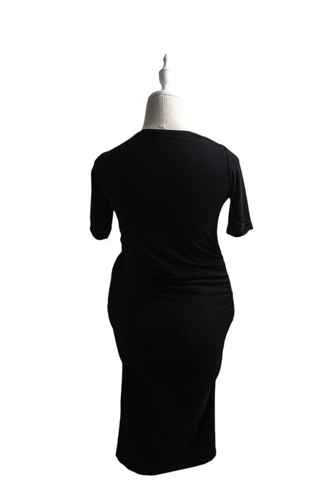Black Isabella Oliver Maternity Short Sleeve Dress XS (US1) at Retykle