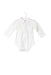 A White Long Sleeve Bodysuits from Ralph Lauren in size 3-6M for girl. (Front View)