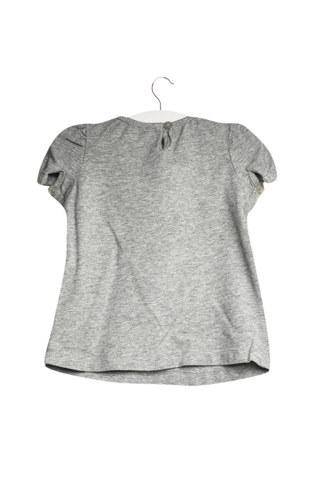 A Grey Short Sleeve T Shirts from Nicholas & Bears in size 6-12M for girl. (Back View)