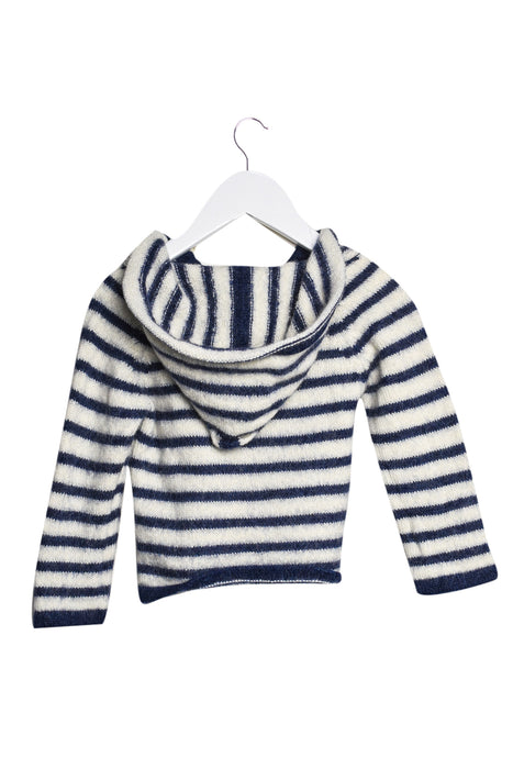 Ivory Oeuf Hooded Knit Sweater 3T at Retykle