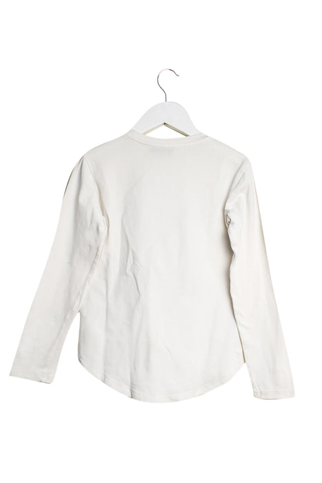 White Microbe by Miss Grant Long Sleeve Top 6T at Retykle