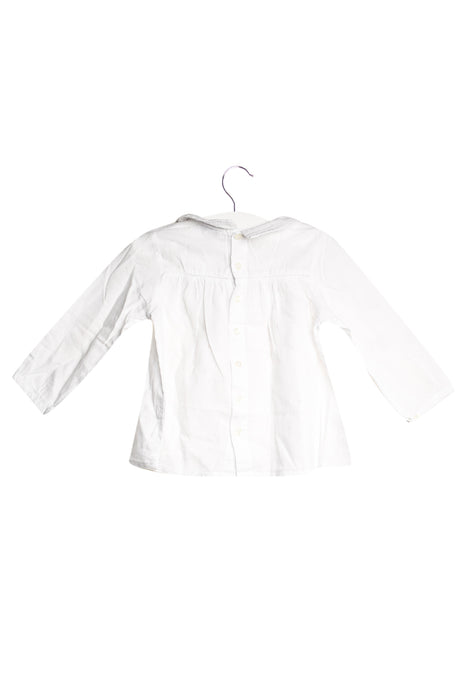 White DPAM Long Sleeve Top 12M at Retykle