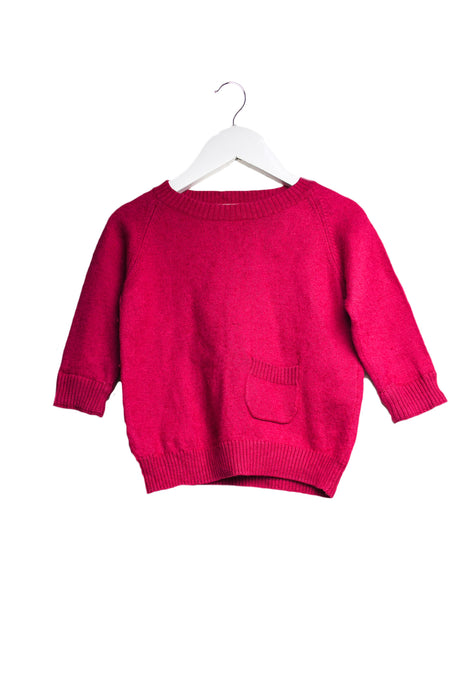 Pink Burberry Knit Sweater 2T at Retykle