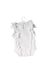 A White Sleeveless Bodysuits from Bardot Junior in size 3-6M for girl. (Back View)