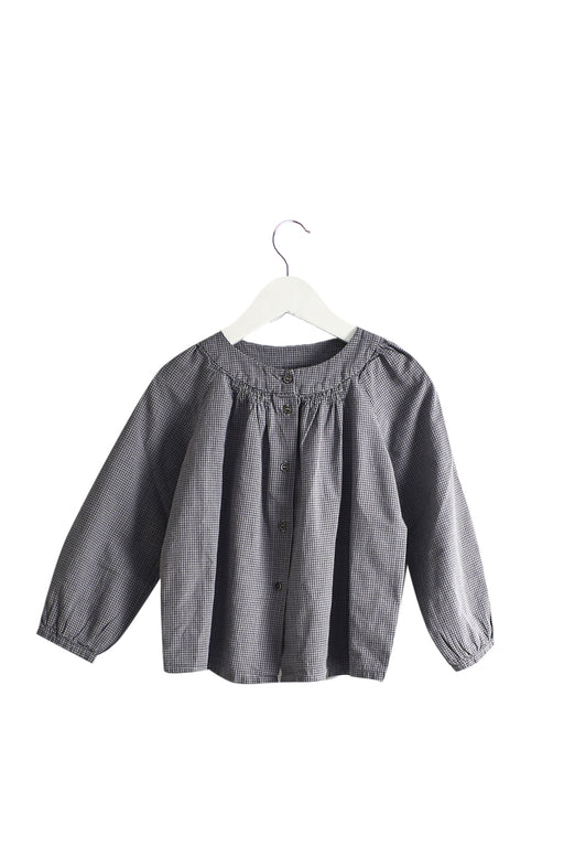 Grey Bonpoint Long Sleeve Top 3T at Retykle