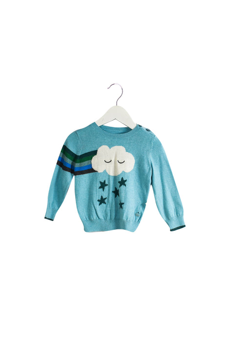 Blue The Bonnie Mob Knit Sweater 12-18M at Retykle