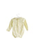 A Ivory Long Sleeve Bodysuits from Ralph Lauren in size 6-12M for girl. (Back View)