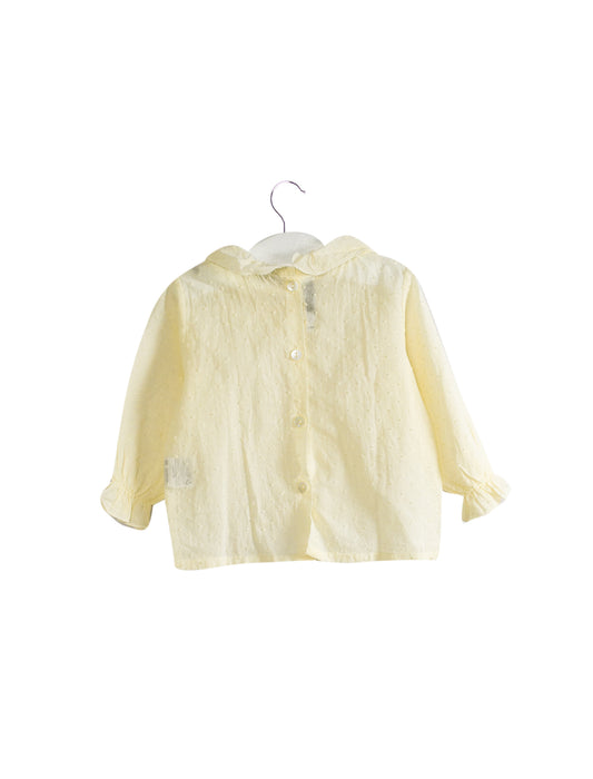 Yellow Bebe Organic Long Sleeve Top 12M at Retykle