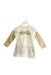 Gold Brums Long Sleeve Dress 18M at Retykle