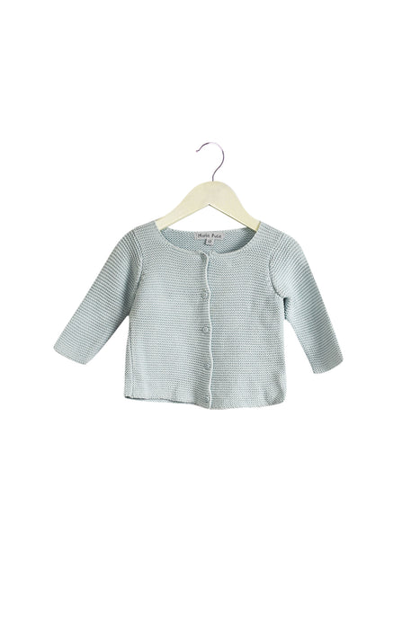 Blue Marie Puce Cardigan 12M at Retykle