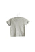 A Grey Short Sleeve T Shirts from Bout'Chou in size 3-6M for boy. (Back View)