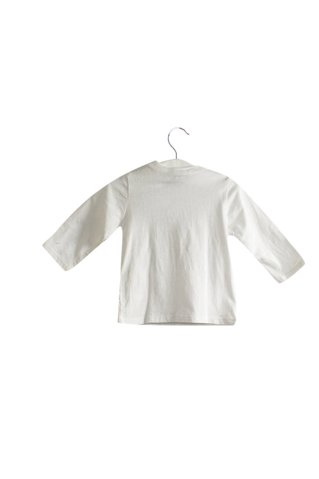 White Boss Long Sleeve Top 3M at Retykle