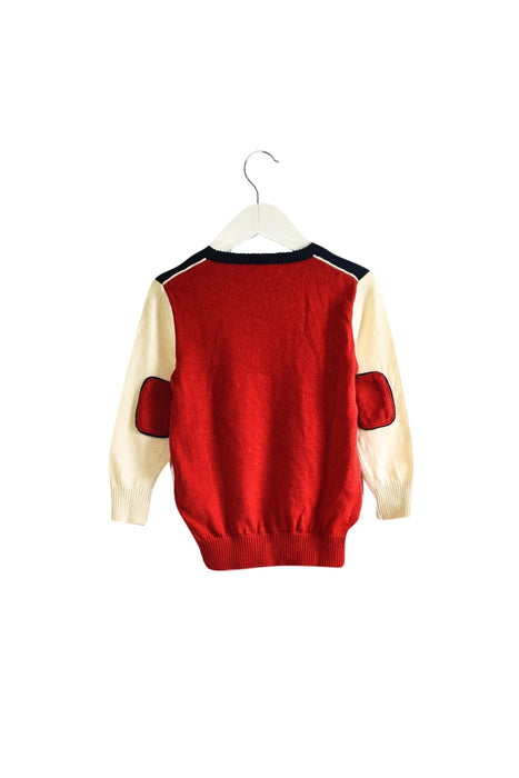 A Beige Knit Sweaters from Ferrari in size 2T for boy. (Back View)