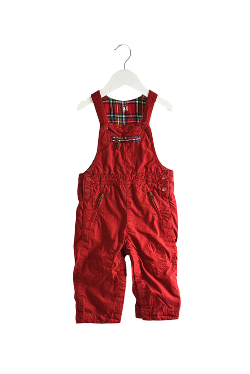 Red Natalys Lined Long Overall 12M at Retykle