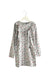 Grey 3Pommes Long Sleeve Dress 7 - 8Y at Retykle