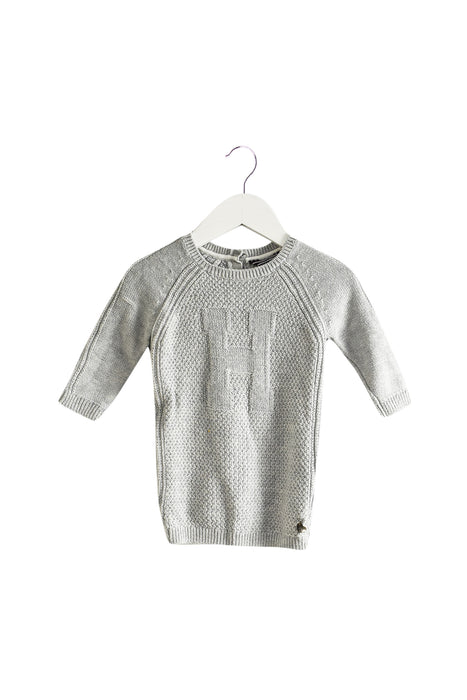 Grey Tommy Hilfiger Sweater Dress 6-9M at Retykle